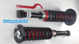 2006-2013 레인지 로버 스포츠 LR3 LR4 L320 공기-코일 스프링 서스펜션 변환 키트