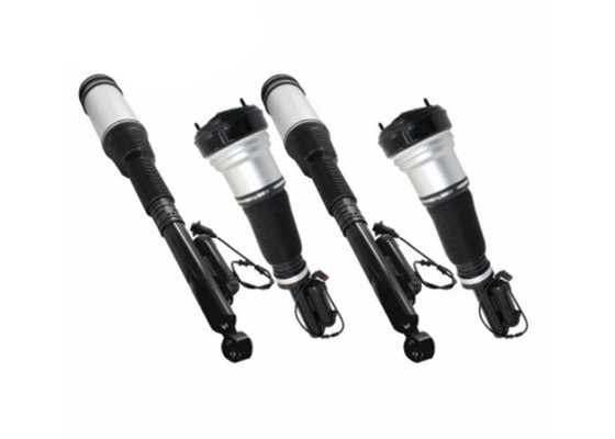 메르세데스 벤츠 W220 S280 S320 S350 S430을 위한 앞 후방 4 PC 공기 스프링 지주 완충 장치 A2203202438 A2203205013