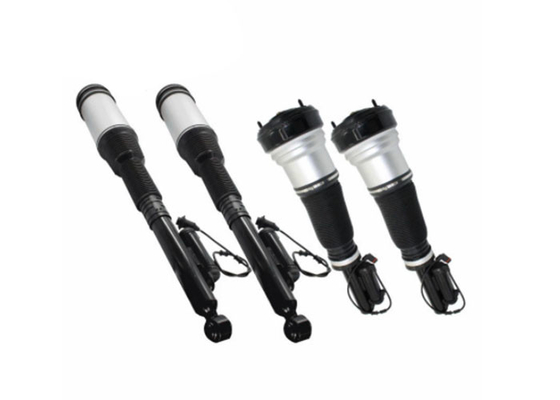 메르세데스 벤츠 W220 S280 S320 S350 S430을 위한 앞 후방 4 PC 공기 스프링 지주 완충 장치 A2203202438 A2203205013