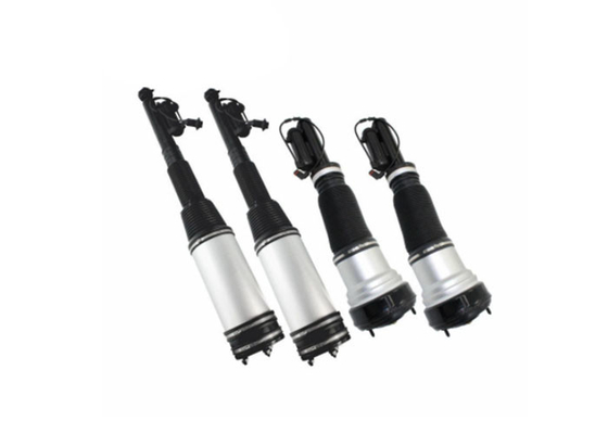 메르세데스 벤츠 W220 S280 S320 S350 S430을 위한 앞 후방 4 PC 공기 스프링 지주 완충 장치 A2203202438 A2203205013
