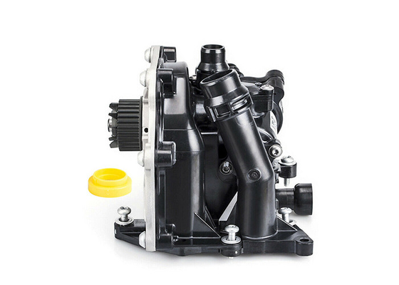 TT VW 골프 패스트 티구안 06L121111J를 위한 EA888 3.0 전자적 물 펌프 서모스탯 하우징 집회